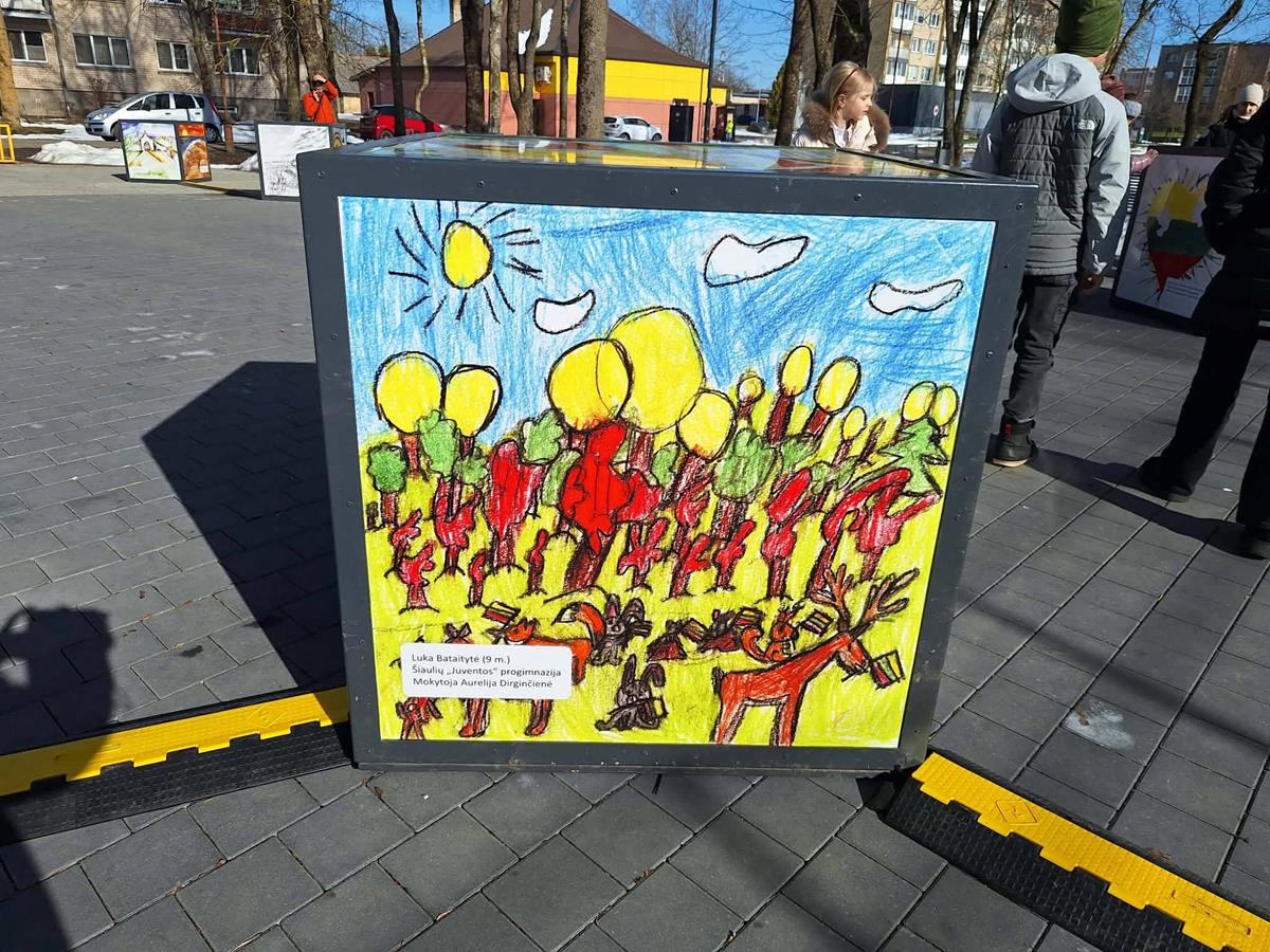 Paroda po atviru dangumi