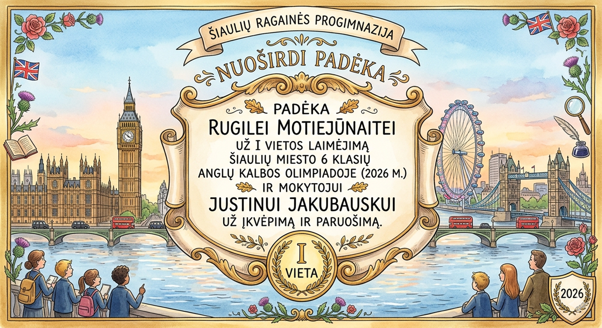 Anglų kalbos olimpiada